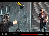 Zottl & Andreas Jorns am Mannheimer Hafen